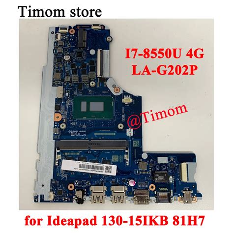 I7 8550U 4G For Ideapad 130 15IKB 81H7 Lenovo Laptop Integrated