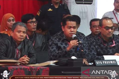 Kpu Saksi Ganjar Mahfud Tolak Tandatangani Rekapitulasi Se Jatim