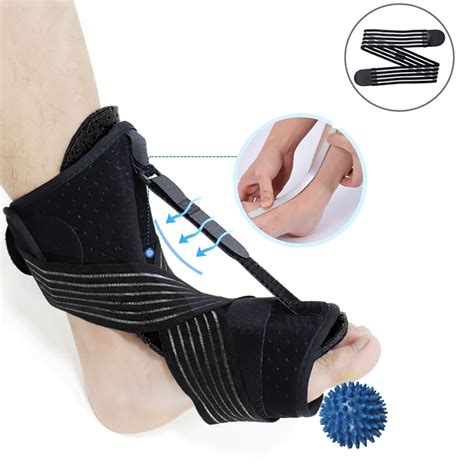 Plantar Fasciitis Night Splint Foot Drop Orthotic Brace Adjustable