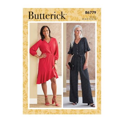 Butterick F Robe Et Combinaison