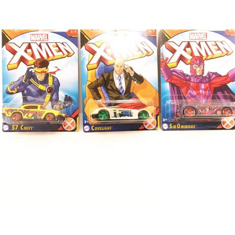ホットウィール X メン X MEN マーベルコミック メタルダイキャスト ミニカー 点コンプリートセット Hot Wheels FAR
