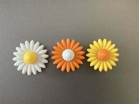 Daisy Flower Fridge Magnet By Knutselcorner Makerworld Download Free