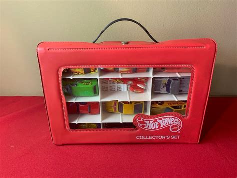 Hot Wheels Collectors Set And Cars Vintage Red Etsy