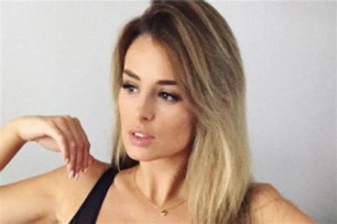 Rhian Sugden S Cleavage Erupts From Plunging Lingerie In Splayed Leg Snap Daily Star