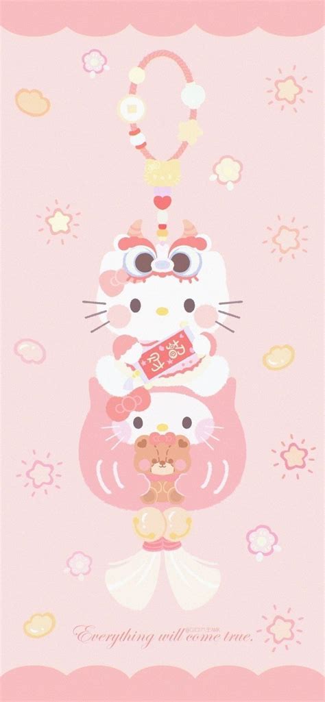 Ciao Salut Hello Kitty Wallpaper Pink Kitty Wallpaper Sanrio Wallpaper