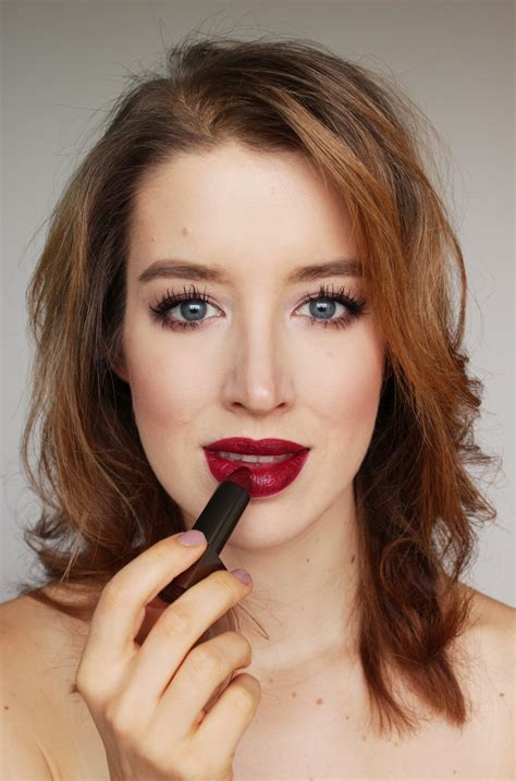 Meine Lippenstift Favoriten Nude Korall Rot Und Beere Carina Teresa Beauty Blog