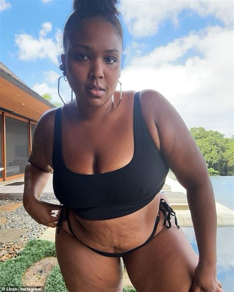 Lizzo proudly flaunts her weight loss in an array of sizzling swimwear