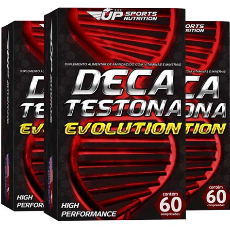 Testosterona E Deca - Deca Testona Evolution com 60 comprimidos Leve 3 Pague 2 - Extra Delivery