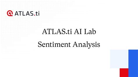 Sentiment Analysis Atlas Ti Windows Youtube