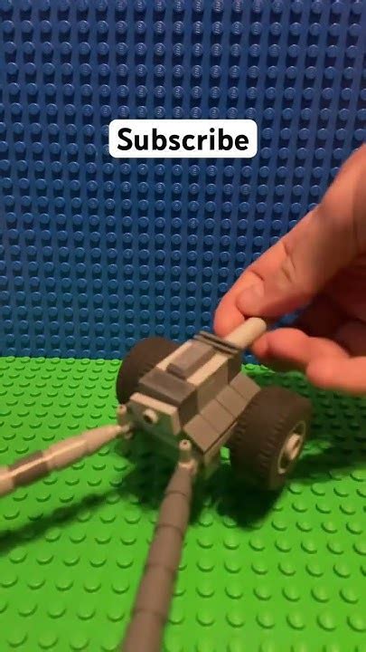 Lego Artillery Cannon Moc Lego Youtube