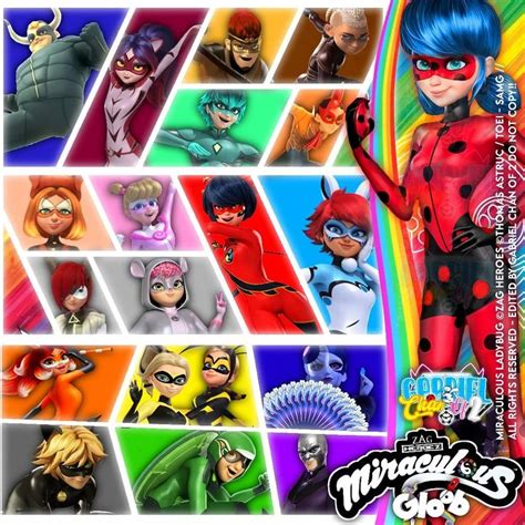 Elenco De Ladybug Personagens - Simbolos de animales | Fondos de ladybug, Imajenes de animes ...
