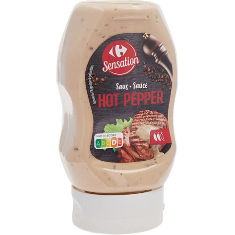 Sauce Hot Pepper Carrefour Sensation Le Flacon De Ml Prix Carrefour