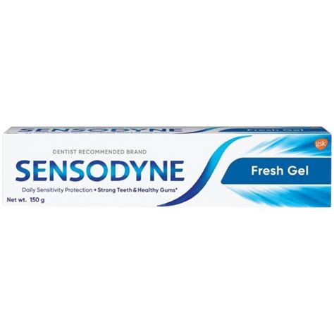 sensodyne fresh gel toothpaste