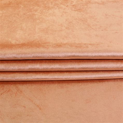 Cotton Velvet Fabric Pale Peach Clothcontrol Cloth Control