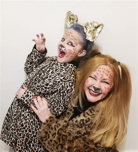 Homemade Leopard Costume