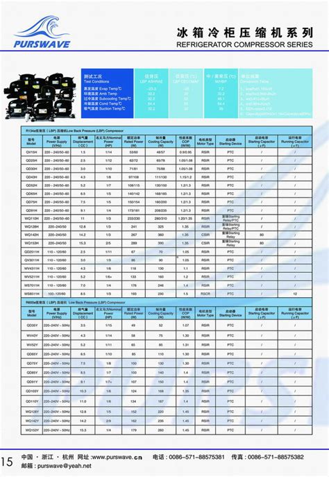 QD35Y R600a冰箱压缩机 - 杭州排浪科技有限公司