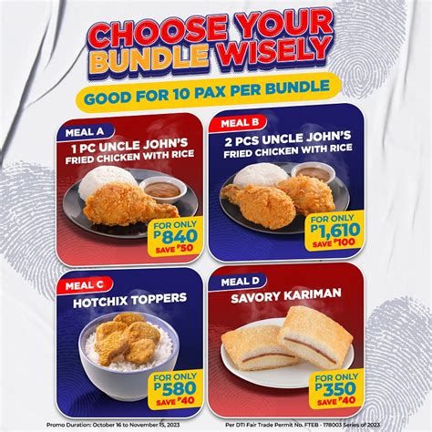 store promos uncle johns ph