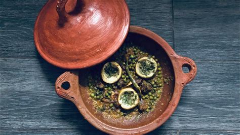 Moroccan Lamb Tagine With Green Peas And Artichokes