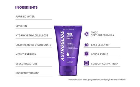 Amazon Astroglide Gel Water Based Lubricant Sex Gel For Couples Men And Women 4 Oz