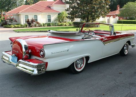 Older Repaint 1957 Ford Fairlane Sunliner Convertible For Sale