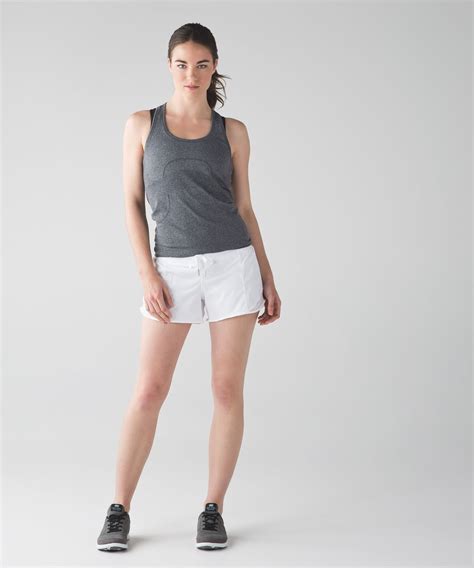 Lululemon Hotty Hot Short Long White Lulu Fanatics