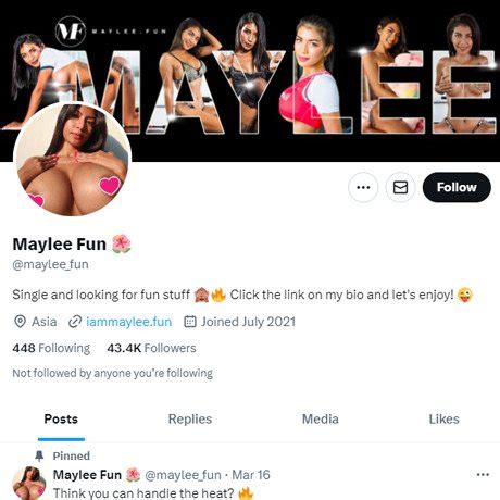 Maylee Fun Twitter Twitter Twitter Porn Account