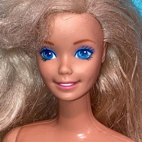 Barbie Face Close Up
