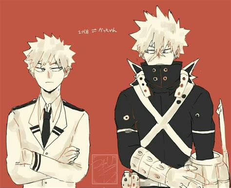 OFA 2nd User In Bakugou S Hero Costume And Bakugou In UA Uniform