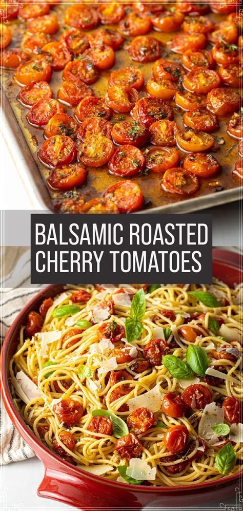 Balsamic Roasted Cherry Tomatoes Recipe Artofit