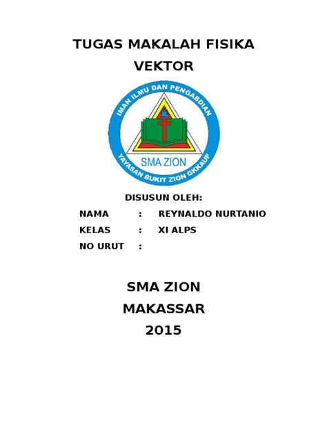 Makalah Vektor Pdf