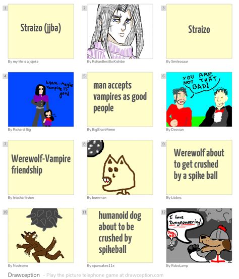Straizo Jjba Drawception