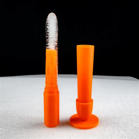 STL File BDSM Frozen Pussy Icicle Dildo Popsicle Maker Template To