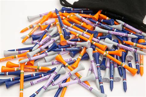 Golf Tees Multi Colour Pack 2 Northern Ballmarkers