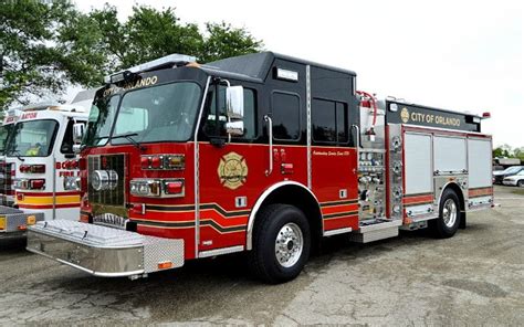 Custom Pumper Orlando Fire Department Fl Sutphen Corporation Fire