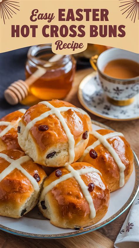 Traditional Easter Hot Cross Buns Recipe Food Blasts