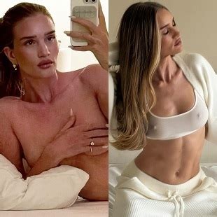 Rosie Huntington Whiteley Makes Her Nude Comeback