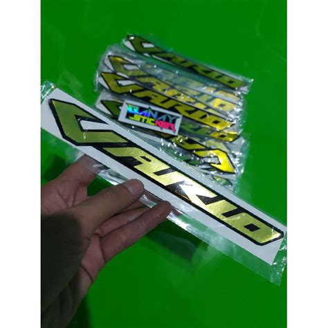 Jual STICKER EMBLEM VARIO TIMBUL 3D Shopee Indonesia