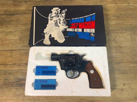 MGC COLT LAWMAN MK Ⅲ 357 MAGNUM 4インチ現状品 SPGマーク モデルガン 売買されたオークション情報