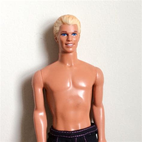 Vintage Mattel Blonde Ken Doll Barbie Dolls 1990s 90s Etsy Mattel Barbie Barbie And Ken