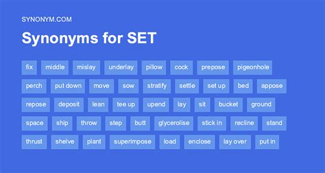 Another word for SET UP > Synonyms & Antonyms
