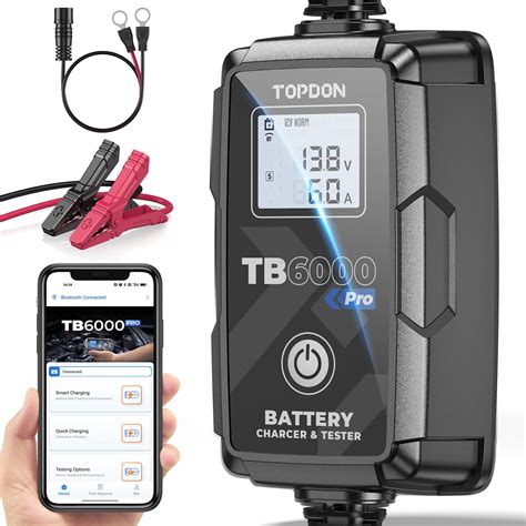 Buy In Smart Car Battery Charger And Battery Tester Topdon