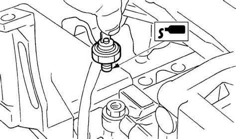 Субару Легаси, Аутбэк. Снятие и установка датчика-выключателя давления ...