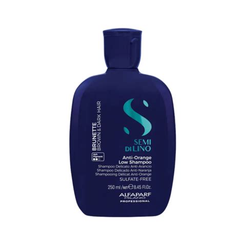 Alfaparf Milano Semi Di Lino Brunette Anti Orange Low Shampoo Ml Alterego