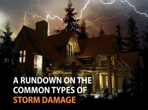 A Rundown on the Common Types of Storm Damage - Kravelv