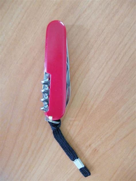 Victorinox Tourist Red Folding Pocket Knife Multitool Furniture Home