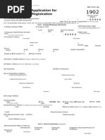 BIR Form 1904 Registration Guide | PDF | Identity Document