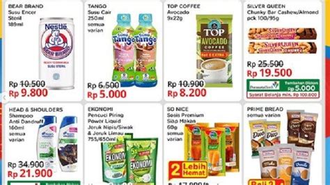 Katalog Lengkap Promo Jsm Indomaret Januari Kebutuhan Cuci