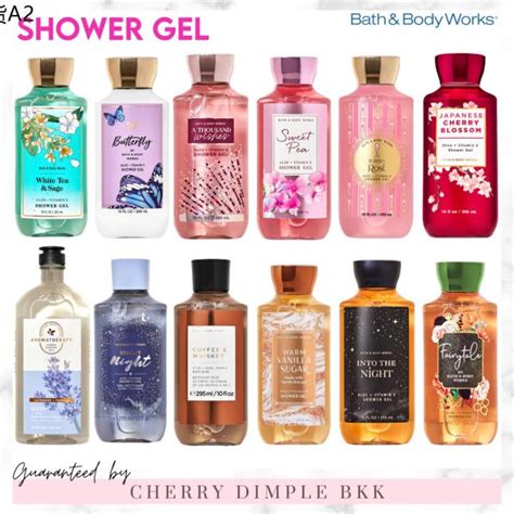 ของแทสงไวถกBATH AND BODY WORKS SHOWER GEL SHOWER GEL 295ml BBW เจลอาบนำ bath and bodyworks