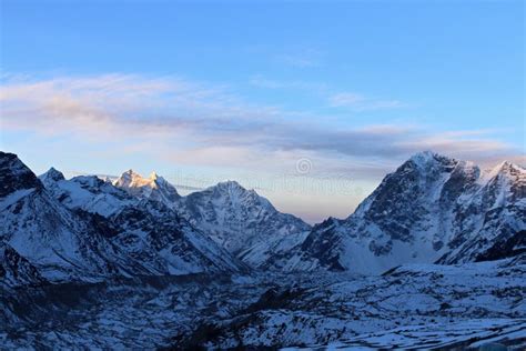 Himalayan Sunrise stock image. Image of nepal, view, mountains - 98119347