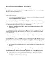 Bioc Bmed Assignment Questions Docx Reading Assignment On